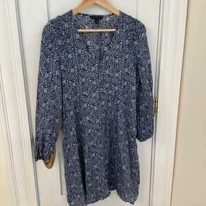 Banana republic blue dress - M